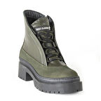 Kadın Hakiki Deri  Kalın Tabanlı  Tasarım Bot