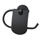 Adnoss Lüks Karaca Dar Kapaklı Kağıtlık Siyah 