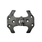 Antika Tarz Dekoratif Pirinç Fit Menteşe - 67 Mm, Oksit