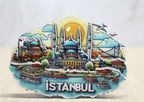 Ahşap İstanbul Temalı Magnet Alk4598