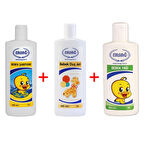 Ersağ Bebek Şampuanı + Bebek Duş Jeli + Bebek Yağı
