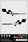MARKANIZ SPORT STICKER 45 x 15 cm