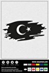 BAYRAK STICKER 15 x 7 cm