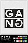 GANG STICKER 10 x 10 cm