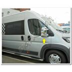 DB Chrome Peugeot Boxer Krom Ayna Kapağı 2006 Sonrası 2 Parça Abs Krom