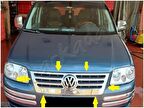 DB Chrome VW Caddy Ön Panjur Nikelajı Formlu 2004-2010 P.Çelik