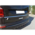 DB Chrome VW T6 Transporter Krom Bagaj Çıtası 2015 Sonrası Tek Kapı P.Çelik