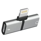 PM-18316 iPhone Lightning Şarj Kulaklık Çevirici Adaptör Jack