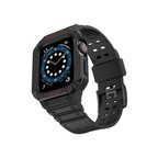 Apple Uyumlu Watch 42mm Kr401 Silikon Kordon (saat Değildir) - Siyah