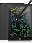 20 Inc Renkli Lcd Grafik Dijital Kalemli Çizim Tableti Yazı Tahta Not Yazma Eğitim Tableti Siyah
