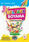 Kelebek Boyama Kitabı (8 Kitap Takım)-Korunaklı Poşetle