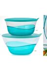 Tupperware Damla Servis Ve Saklama Kabı 2.3 Lt-4,6lt