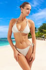 Tasarım Bikini Takımı UV Korumalı Klora Dayanıklı Su Sporları İçin Şık Detaylı Ergonomik Kesim