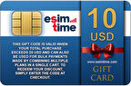 Esimtime 10 USD Dijital Hediye Kartı
