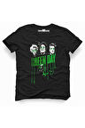 Tshirthane Green Day Rock Metal Müzik Baskılı Erkek Dar Kesim Slim Fit t-shirt