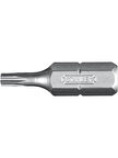 "torx Bits, 1/4, Torxspitze T25, 20 mm Uzunluk, Sechskantbit, 25 Adet, 1-68-843