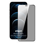 iPhone 12 / 12 Pro ”ESD ANTI-STATIC” Gizli Hayalet Cam Ekran Koruyucu