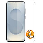 Samsung Galaxy S25 Edge Temperli 9H Cam Ekran Koruyucu (2 ADET)