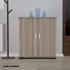 Modilayn Ayakkabılık Iki Kapaklı Ayakkabı Dolabı Çok Amaçlı Dolap Mutfak Dolabı Ofis Dolabı