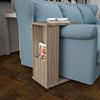 Modilayn Gazetelikli Yan Sehpa Koltuk Yanı Sehpa