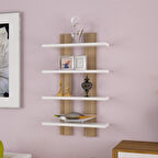 Modilayn 4 Lü Duvar Rafı Duvar Ünitesi