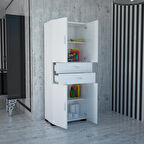 Modilayn 4 Kapaklı 2 Cekmeceli Mutfak Dolabı Banyo Dolabı Ofis Dolabı