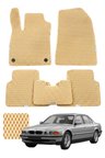 Bmw 7 Serisi 1994-2001 E38 Özelleştirilebilir Premium Eva Oto Paspas Seti - Bej