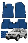 Bmw X5 1999-2006 E53 Özelleştirilebilir Premium Eva Oto Paspas Seti - Lacivert
