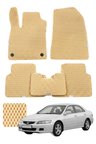 Honda Accord 2002-2008 Özelleştirilebilir Premium Eva Oto Paspas Seti - Bej