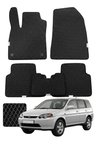 Honda HR-V 1999-2006 Özelleştirilebilir Premium Eva Oto Paspas Seti - Siyah