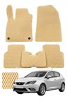 Seat ibiza 2008-2017 Özelleştirilebilir Premium Eva Oto Paspas Seti - Bej