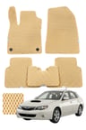 Subaru impreza 2007-2011 Özelleştirilebilir Premium Eva Oto Paspas Seti - Bej