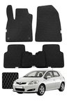 Toyota Auris 2006-2012 Özelleştirilebilir Premium Eva Oto Paspas Seti - Siyah