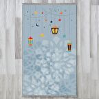 Evaşk Çocuk Seccadesi Namazlık Dokuma Halı Kaymaz Muslumana Seccade