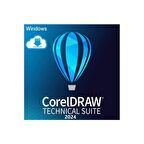 Corel CorelDRAW Technical Suite 2024 (Windows) - 1 PC Lifretime/ömür Boyu Dijital Kod