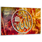 Dini Cam Tablo - Yatay Hat Sanatı - Dini Motif 11-003