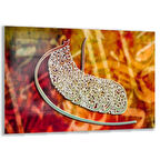 Dini Cam Tablo - Yatay Hat Sanatı - Dini Motif 11-018