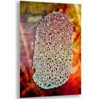 Dini Cam Tablo - Yatay Hat Sanatı - Dini Motif 12-007