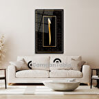 Dikey İslami Cam Tablo