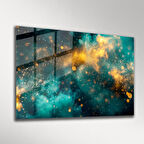 Renk Cümbüşü Soyut Cam Tablo