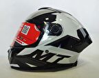 Mt Thunder 4SV Exeo C2 Pearl İç Güneş Vizörlü Kask Gri - Siyah M