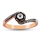 0.15 Ct Elmas Beştaş Yüzük EY7	