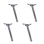 4 Adet Sofra Ayağı Yer Sofrası için Metal Katlanır Ayak 25 cm 