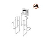 Tekno Tel Ef-262 Yapışkanlı Saç Kurutma Makinesi Aparatı Krom