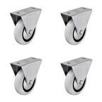 4 Adet Hts Sabit Tablalı Mobilya Tekeri Tekerlek Çap : 74 mm Kod : 355