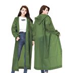 Eleven Market Raıncoat Eva Unisex Haki Yağmurluk