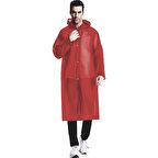 Eleven Market Raıncoat Eva Unisex Bordo Yağmurluk
