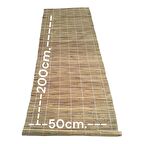 50cm.x2m. Bambu Hasır Çit Balkon Çiti Bahçe Çiti Bahçe Dekorasyon 