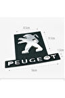 Peugeot Bagaj Yazı + Amblem (Partner-Tepee) 2008 ve Sonrası İçin Uyumlu