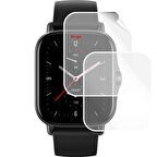 Amazfit GTS 2e 42mm Saat Ekran Koruyucu Tam Kaplama TPU Film 2 Adet